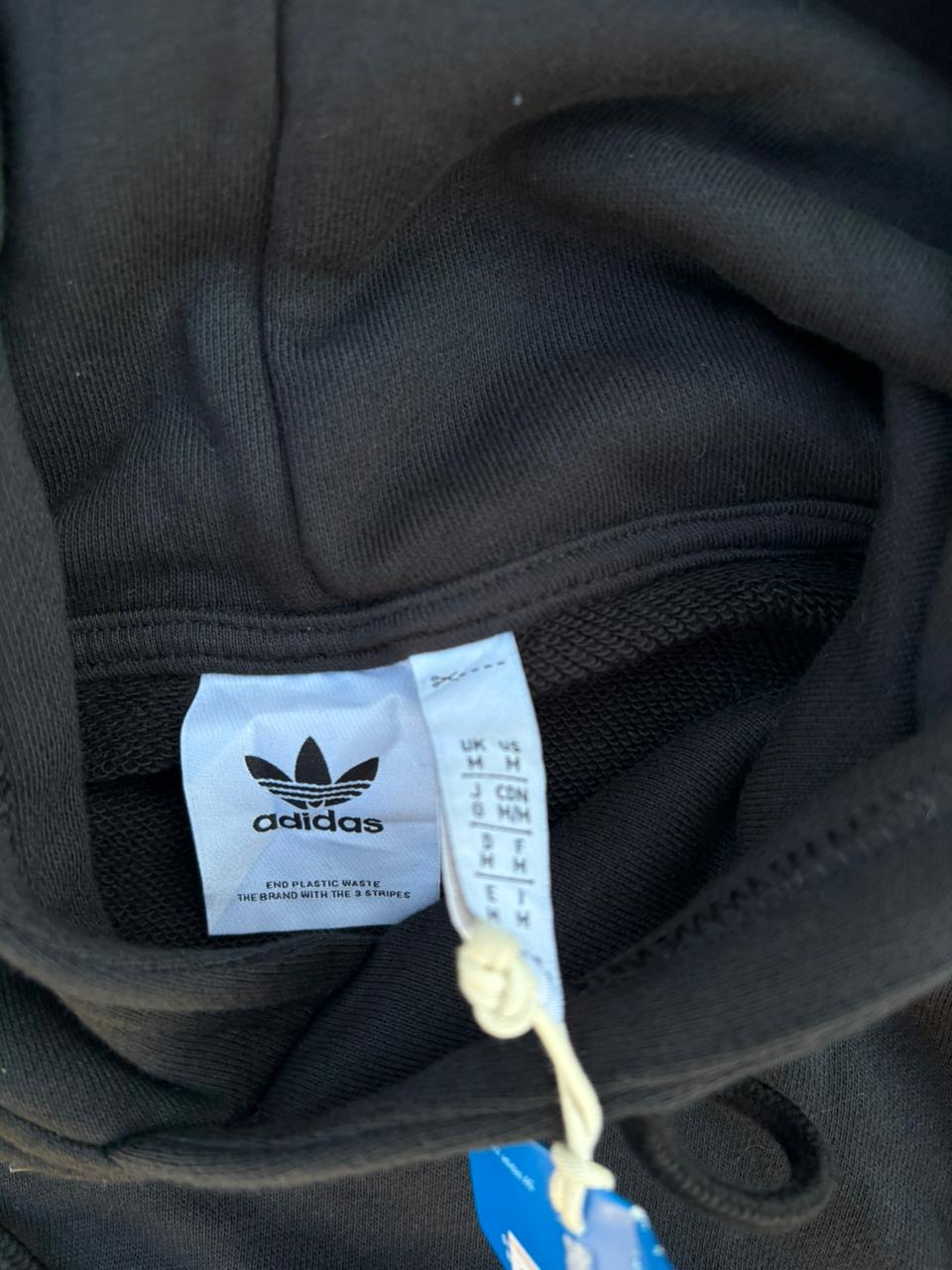 Black Adidas Adicolor Spinner Hoodie