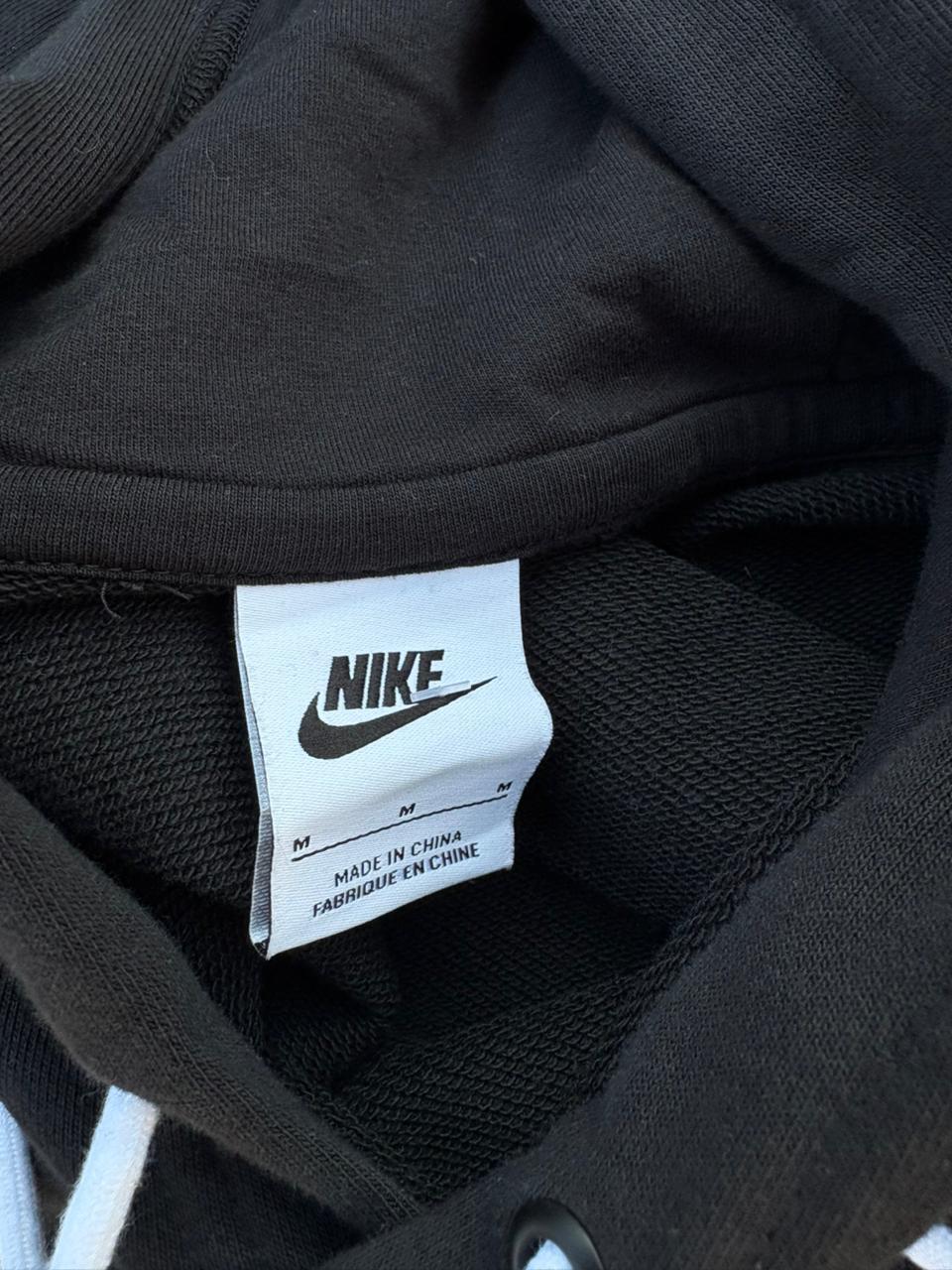 black Nike Sportswear Swoosh  hoodie