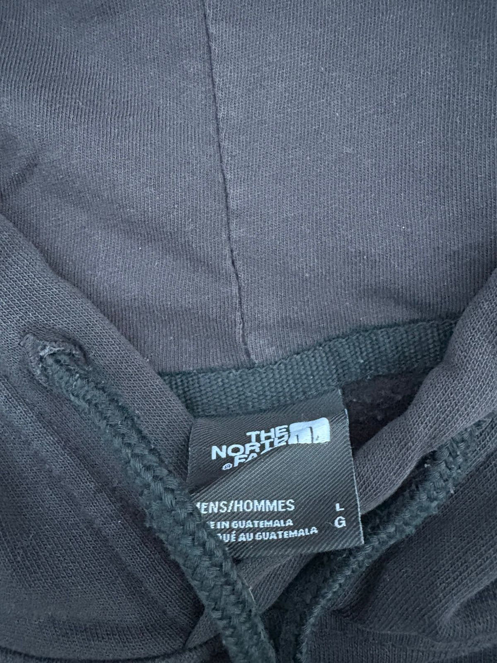 The northface black hoodie