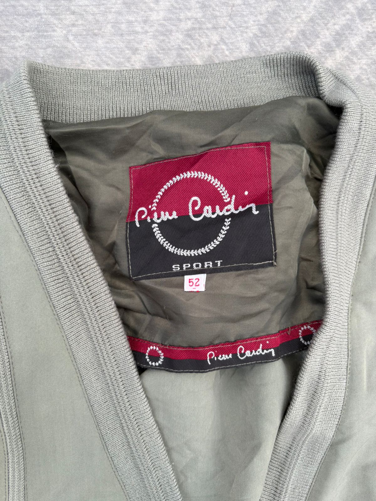 Green Pierre Cardin Sport bomber jacket