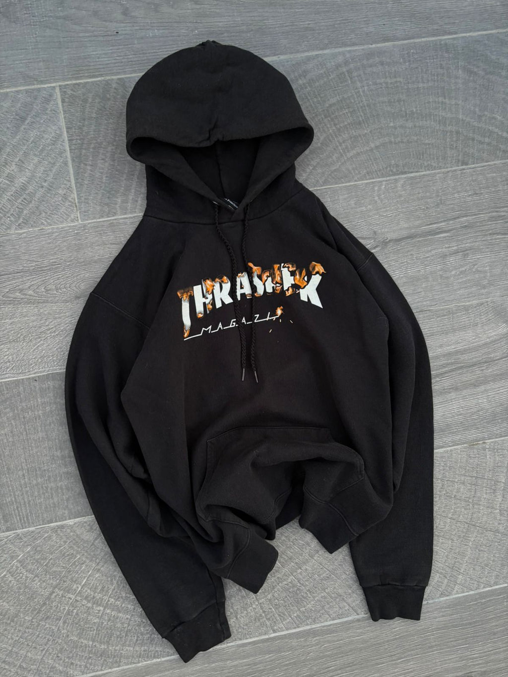 Thrasher black hoodie