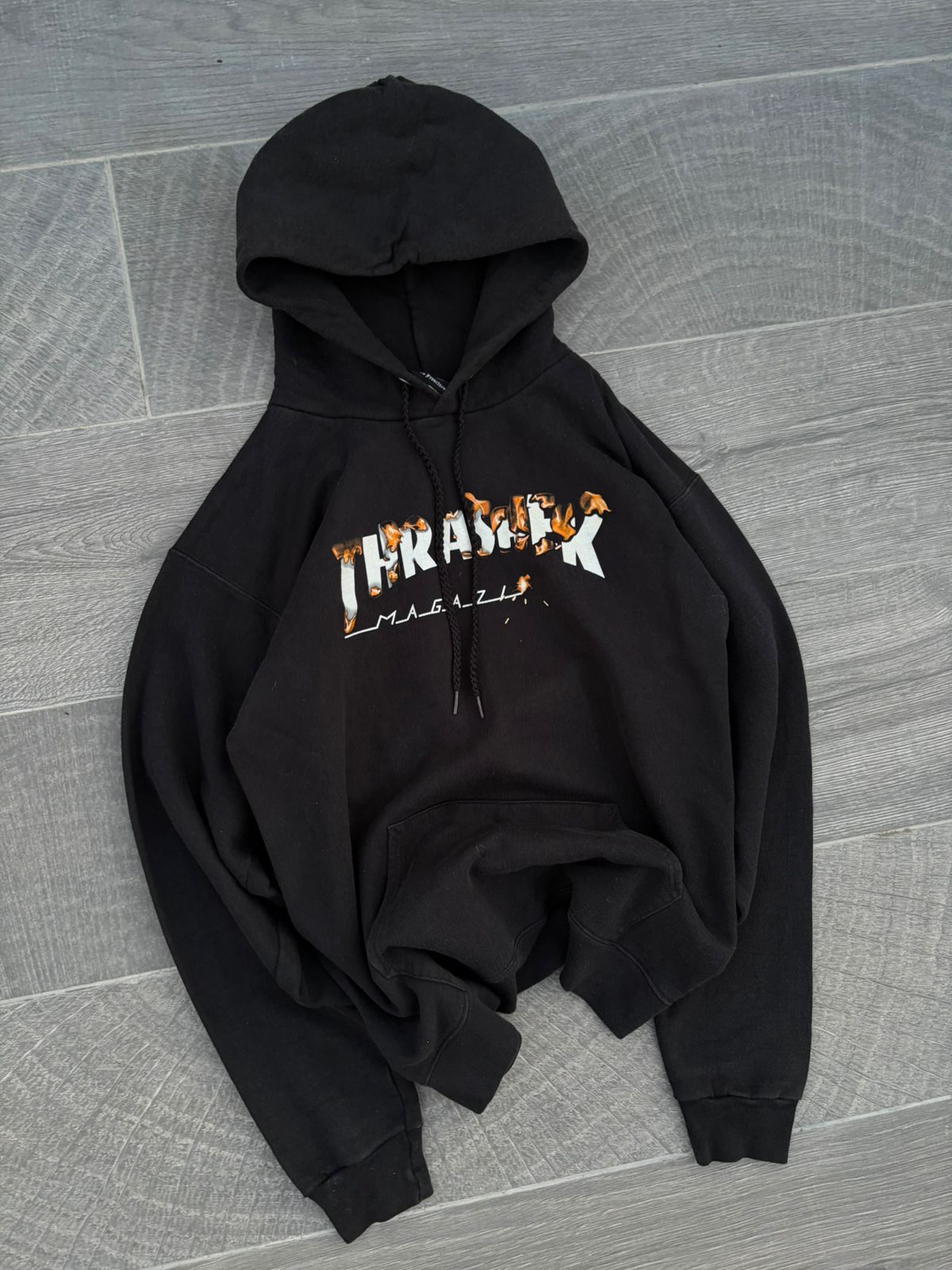 Thrasher black hoodie