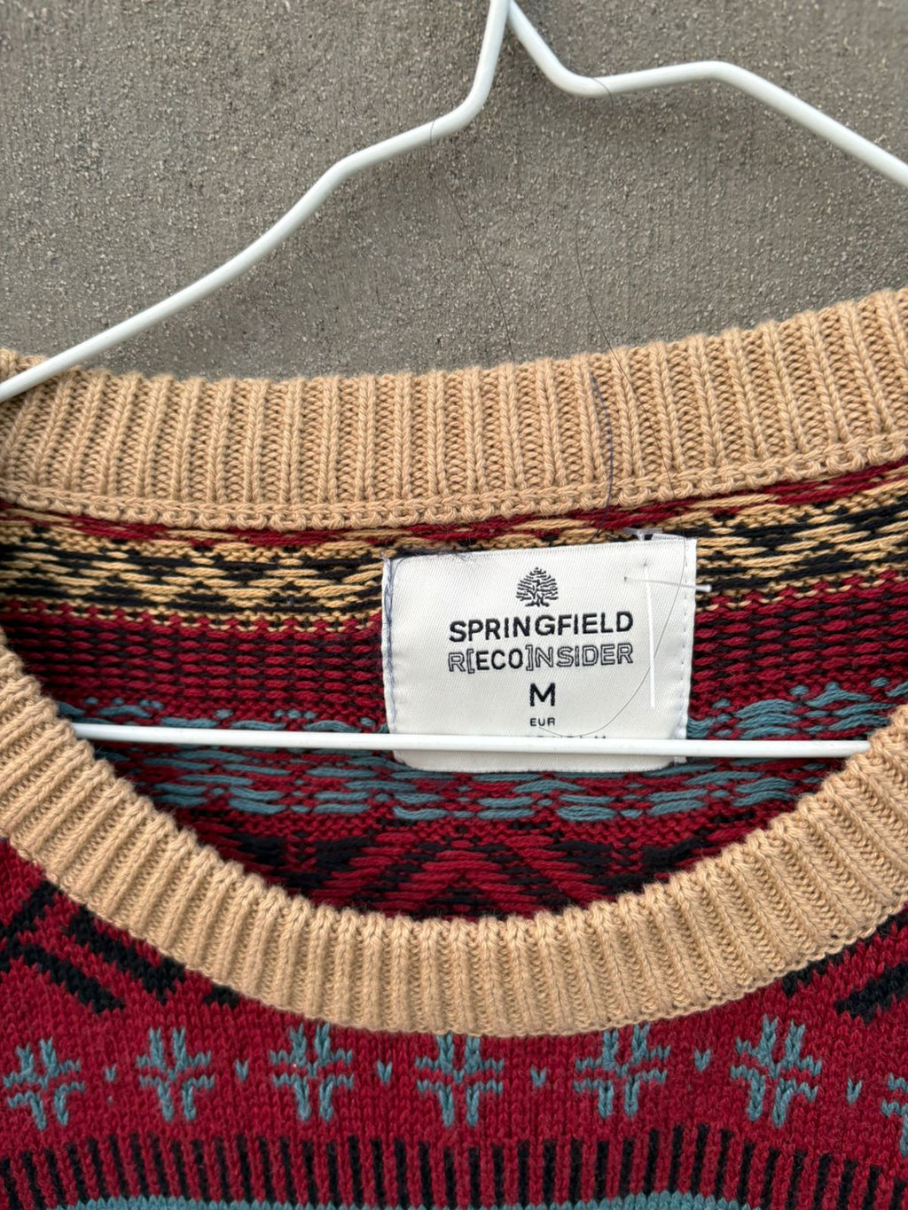 Springfield RECONSIDER fair isle
