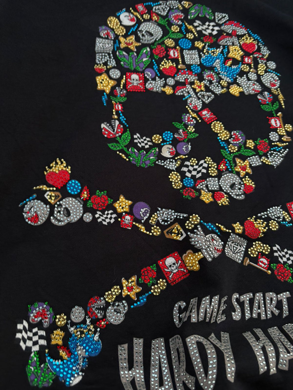 "Game Start Hardy Hardy" sweatshirt