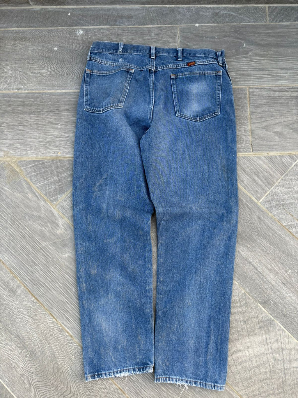 Rustler blue jeans