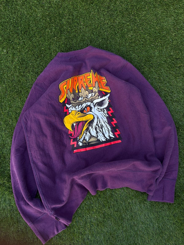 Supreme Sean Cliver Eagle Crewneck Sweatshirt
Size:medium