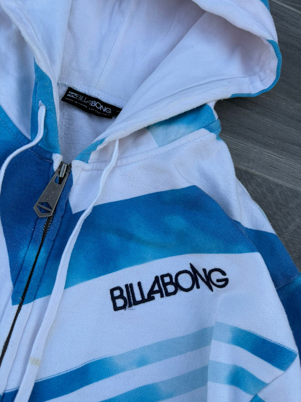 vintage 90s Billabong zip up hoodie