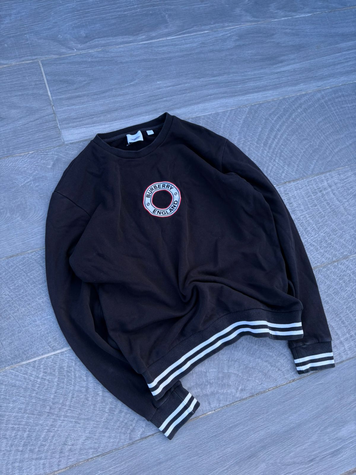 Burberry Black Albany Sweatshirt