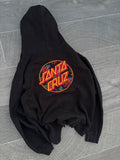 Black Santa cruz hoodie