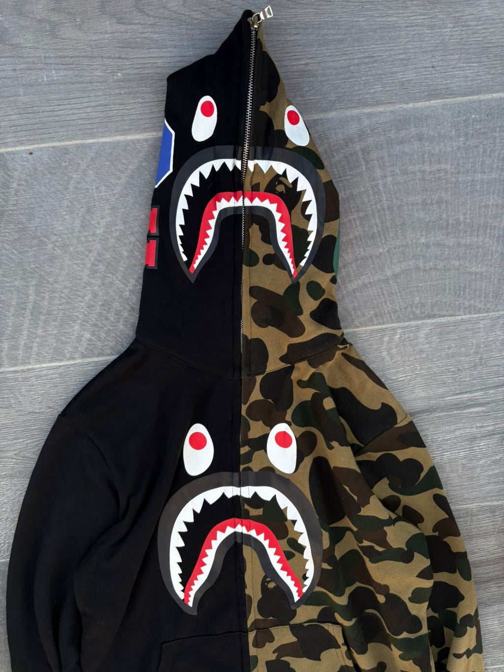 BAPE Color Camo hoodie