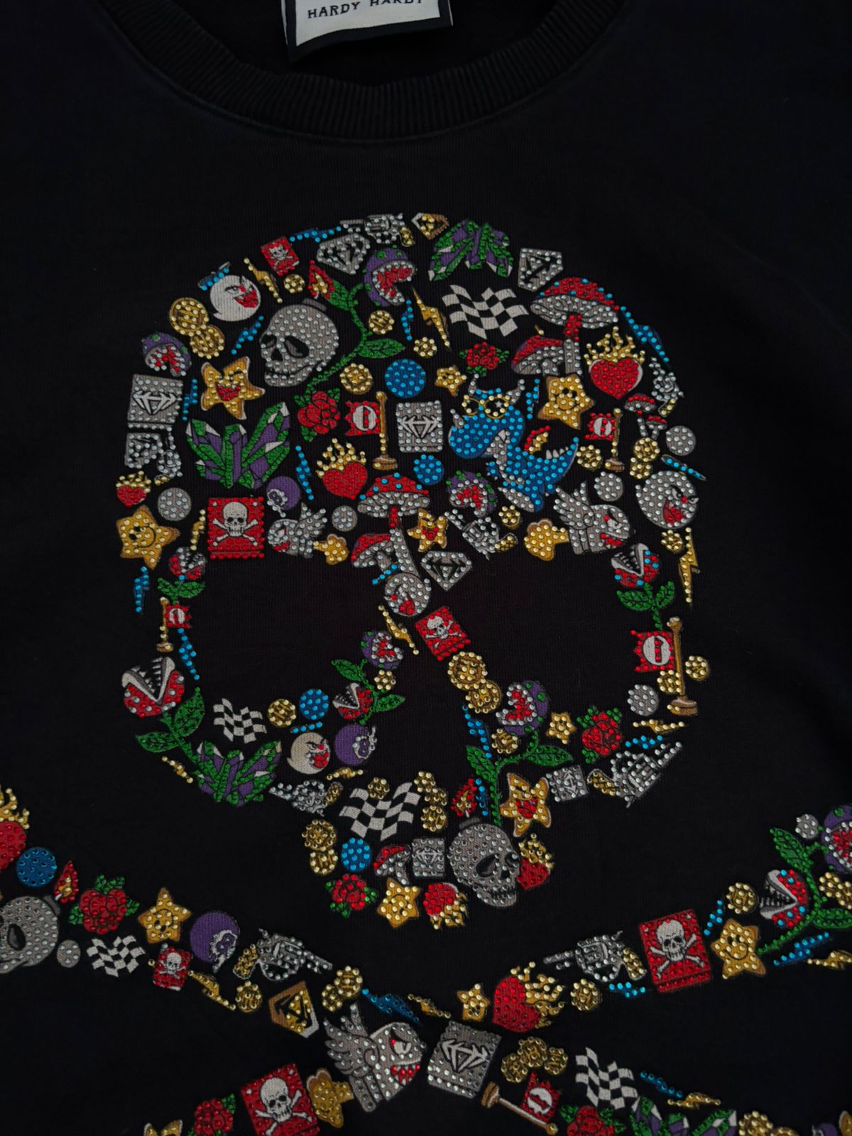 "Game Start Hardy Hardy" sweatshirt