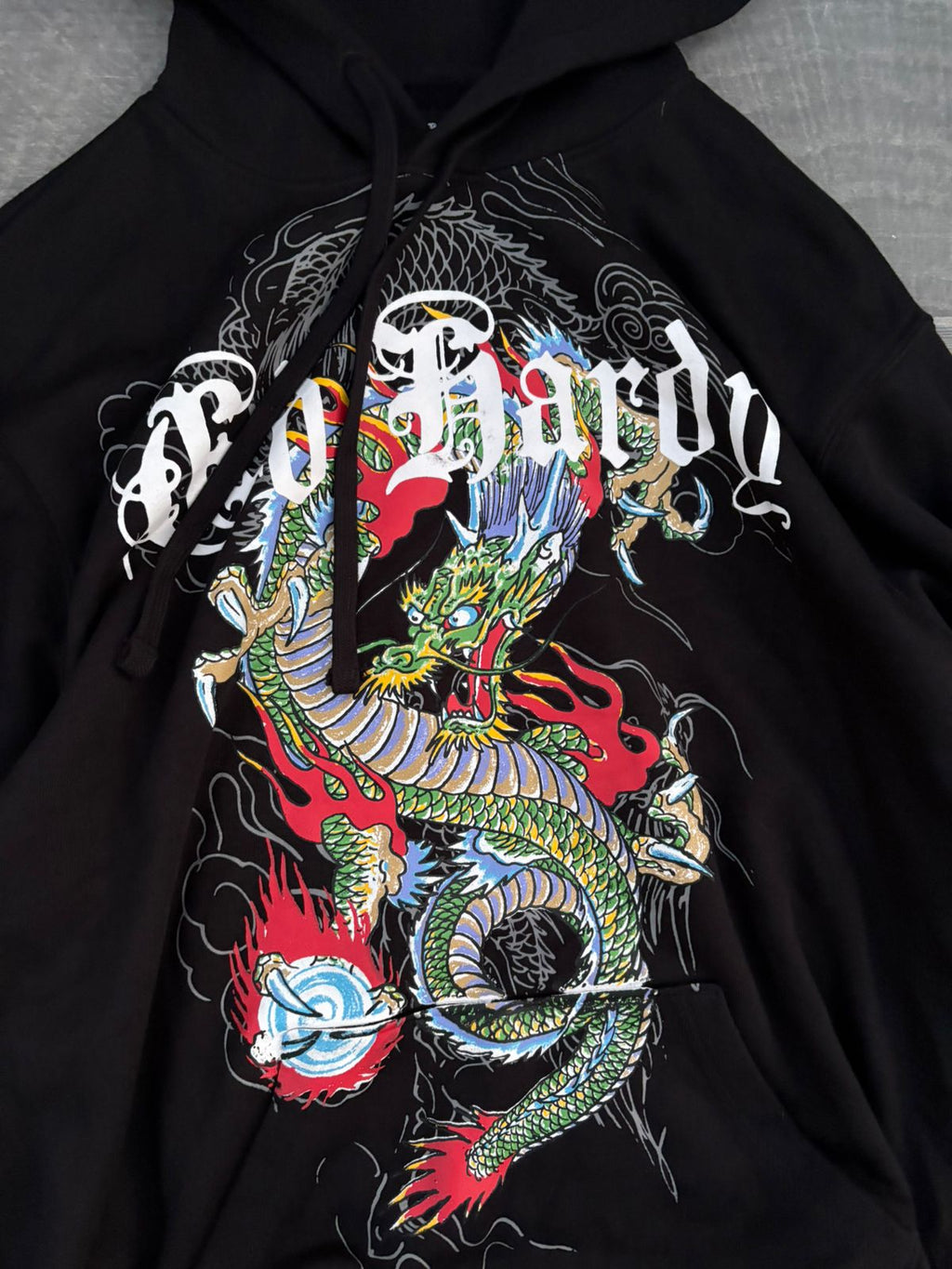 Ed Hardy Japan Dragon Pullover Hoodie