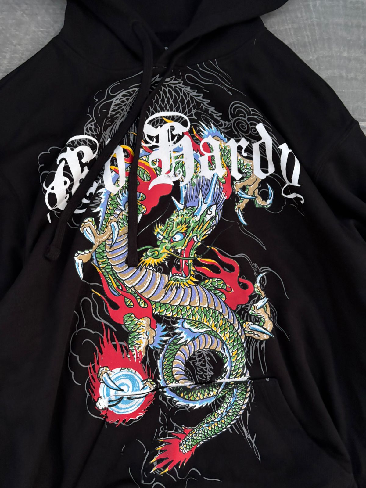 Ed Hardy Japan Dragon Pullover Hoodie
