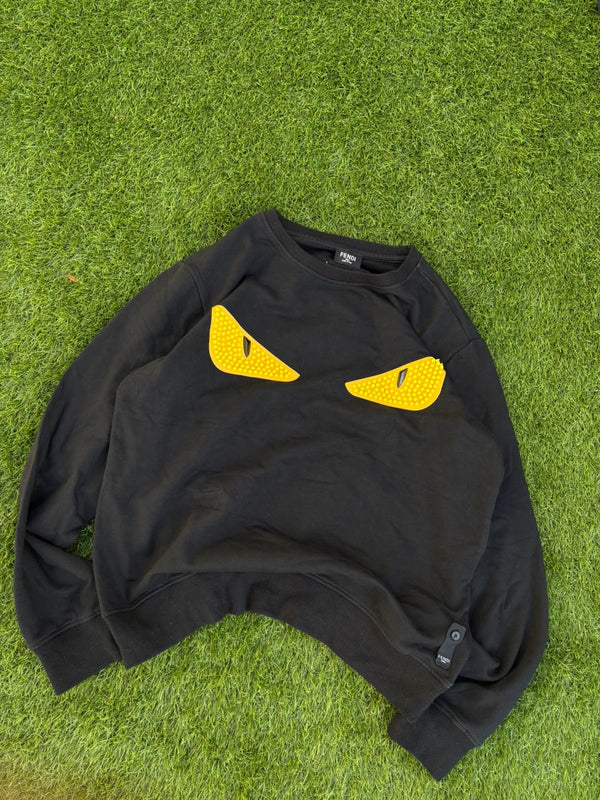 Black Fendi Monster Eyes sweatshirt
Size:small