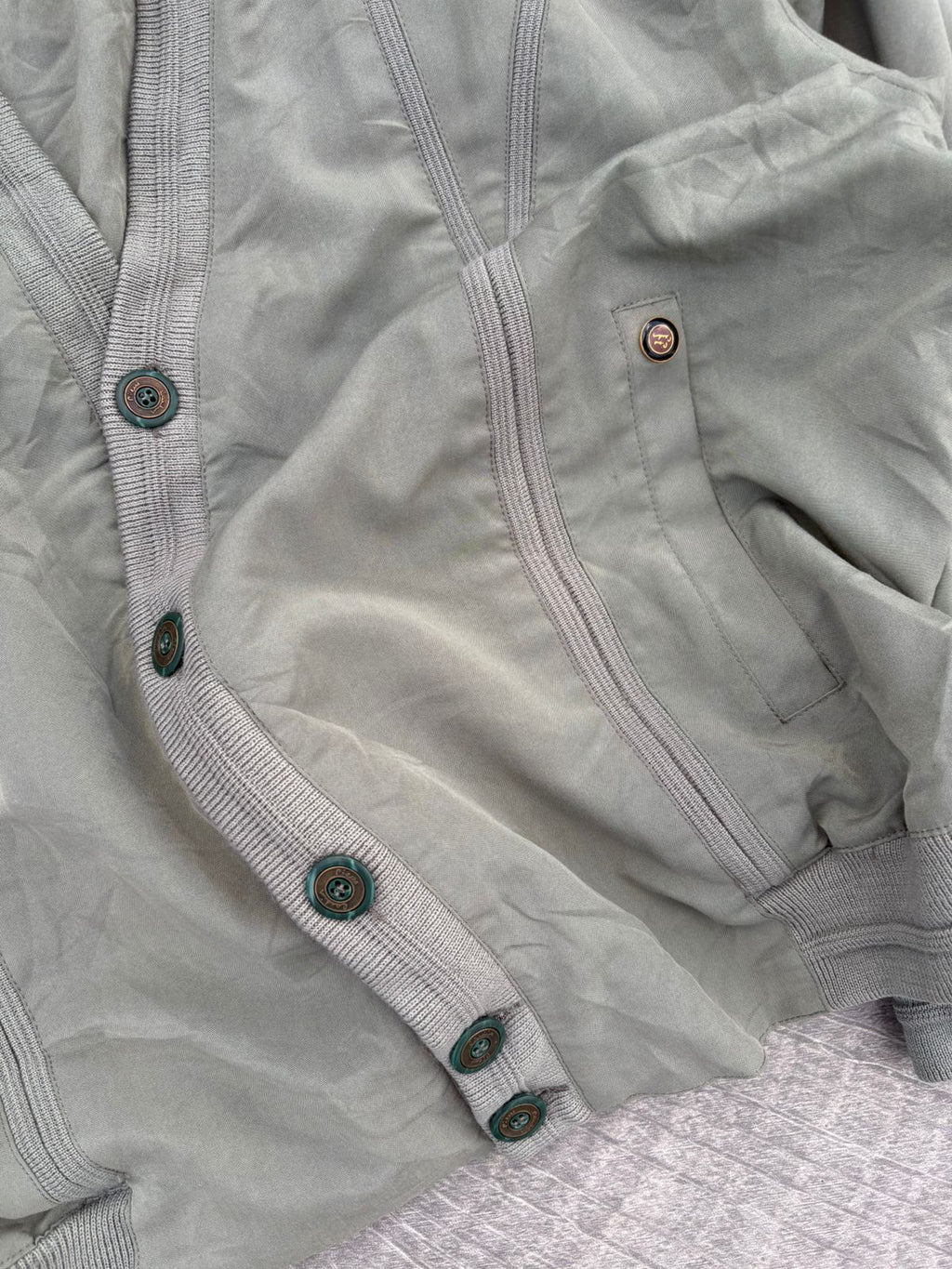 Green Pierre Cardin Sport bomber jacket