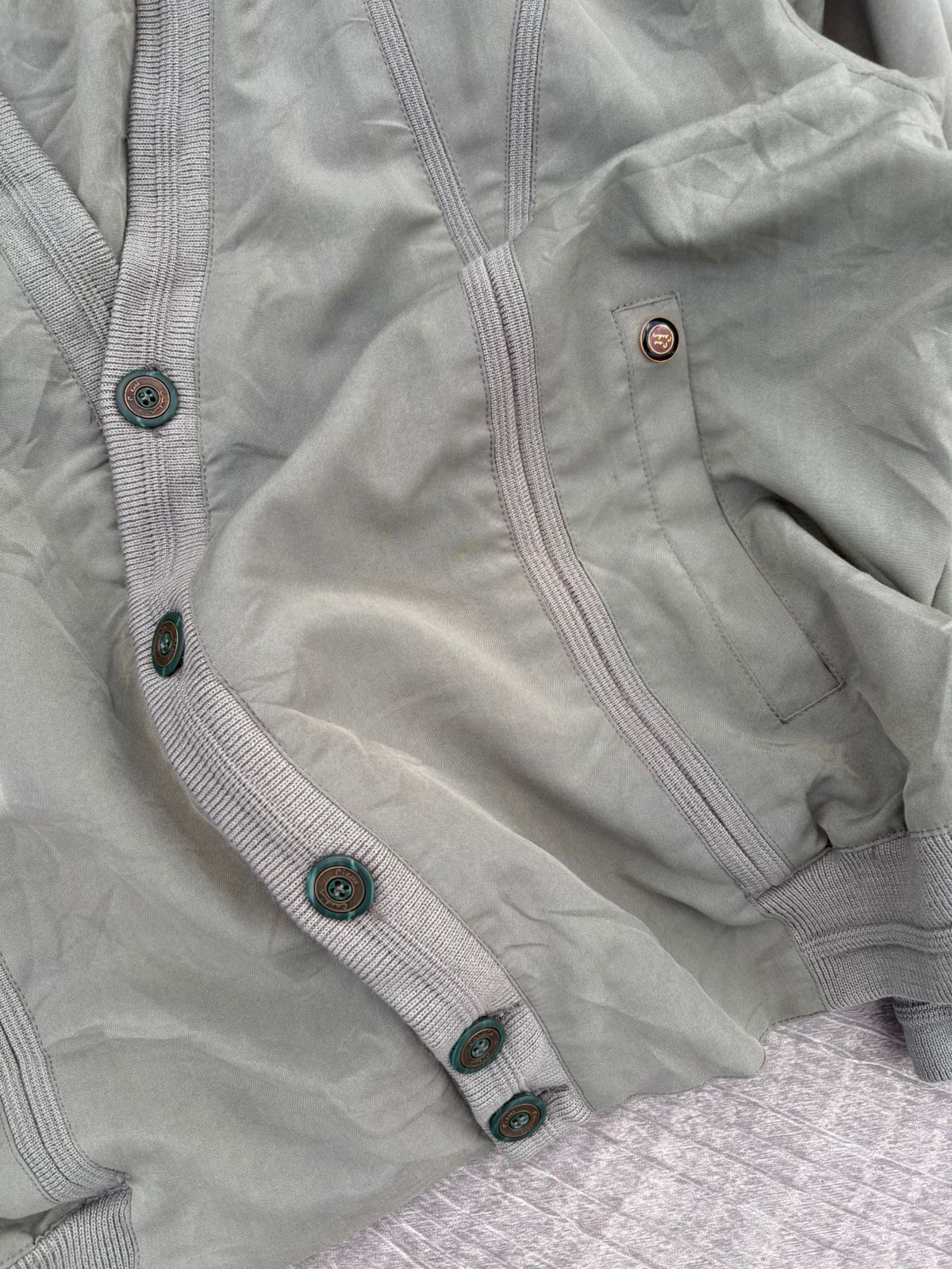 Green Pierre Cardin Sport bomber jacket