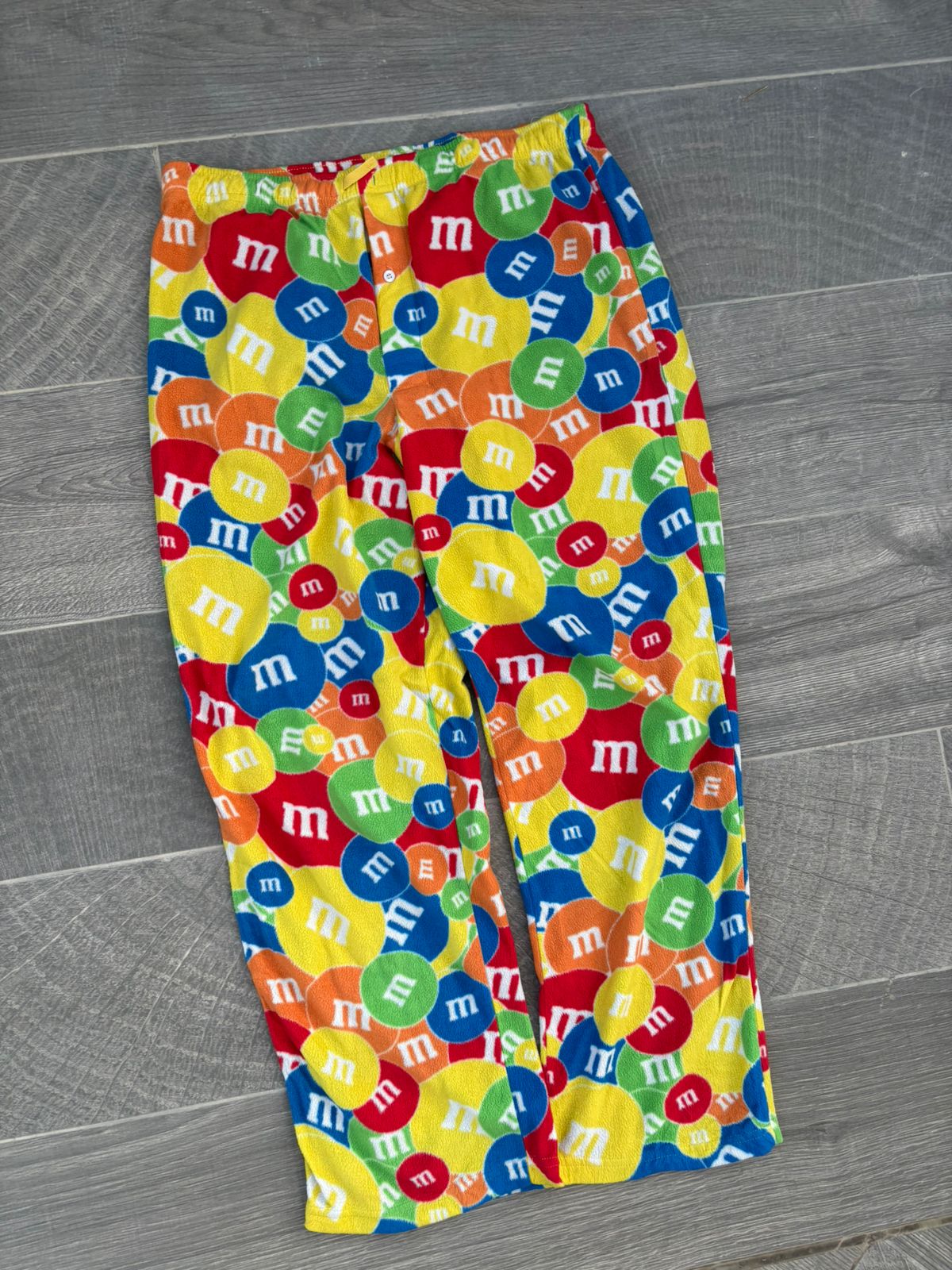 M&M’s fleece pajama pants