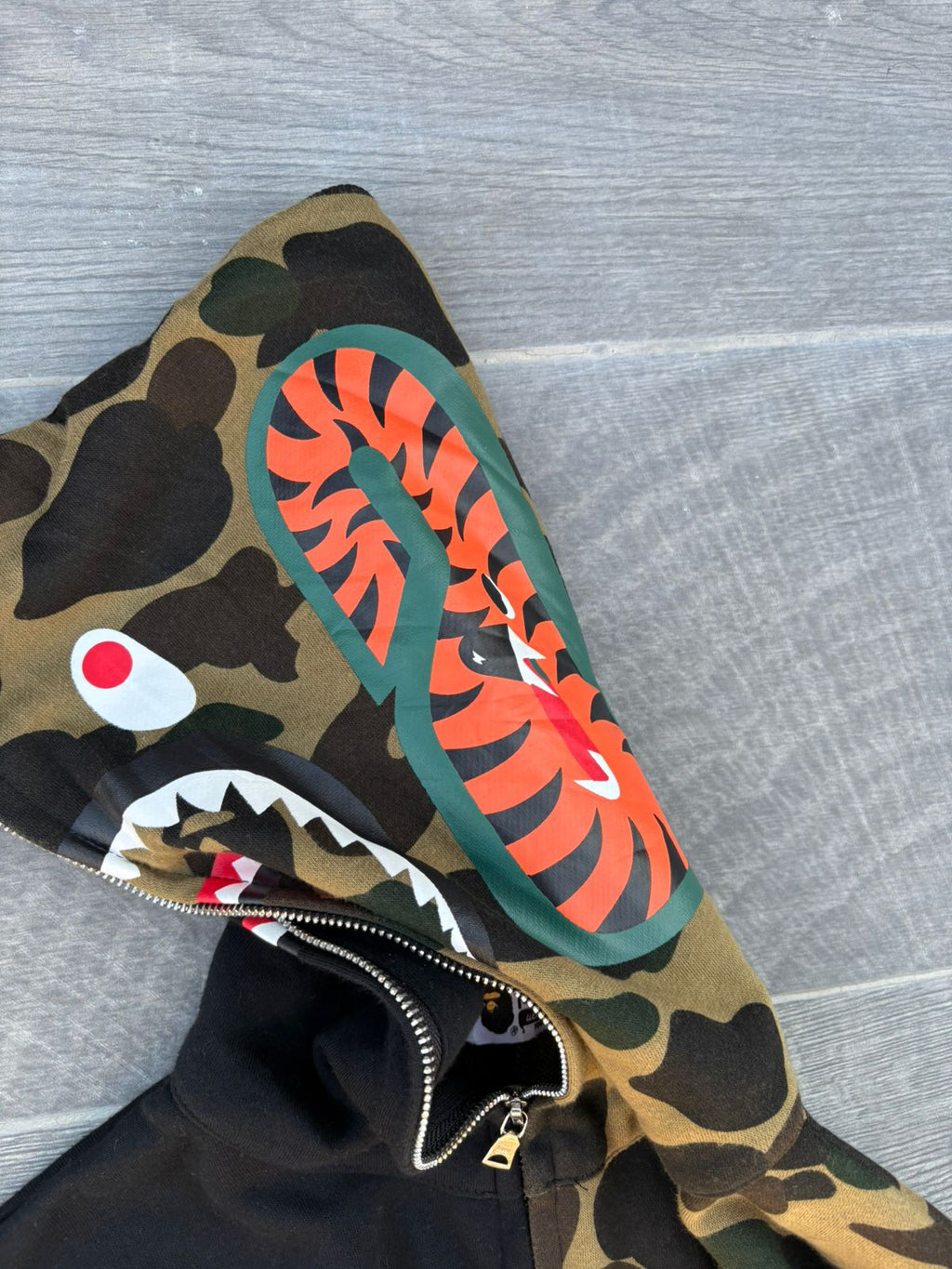 BAPE Color Camo hoodie