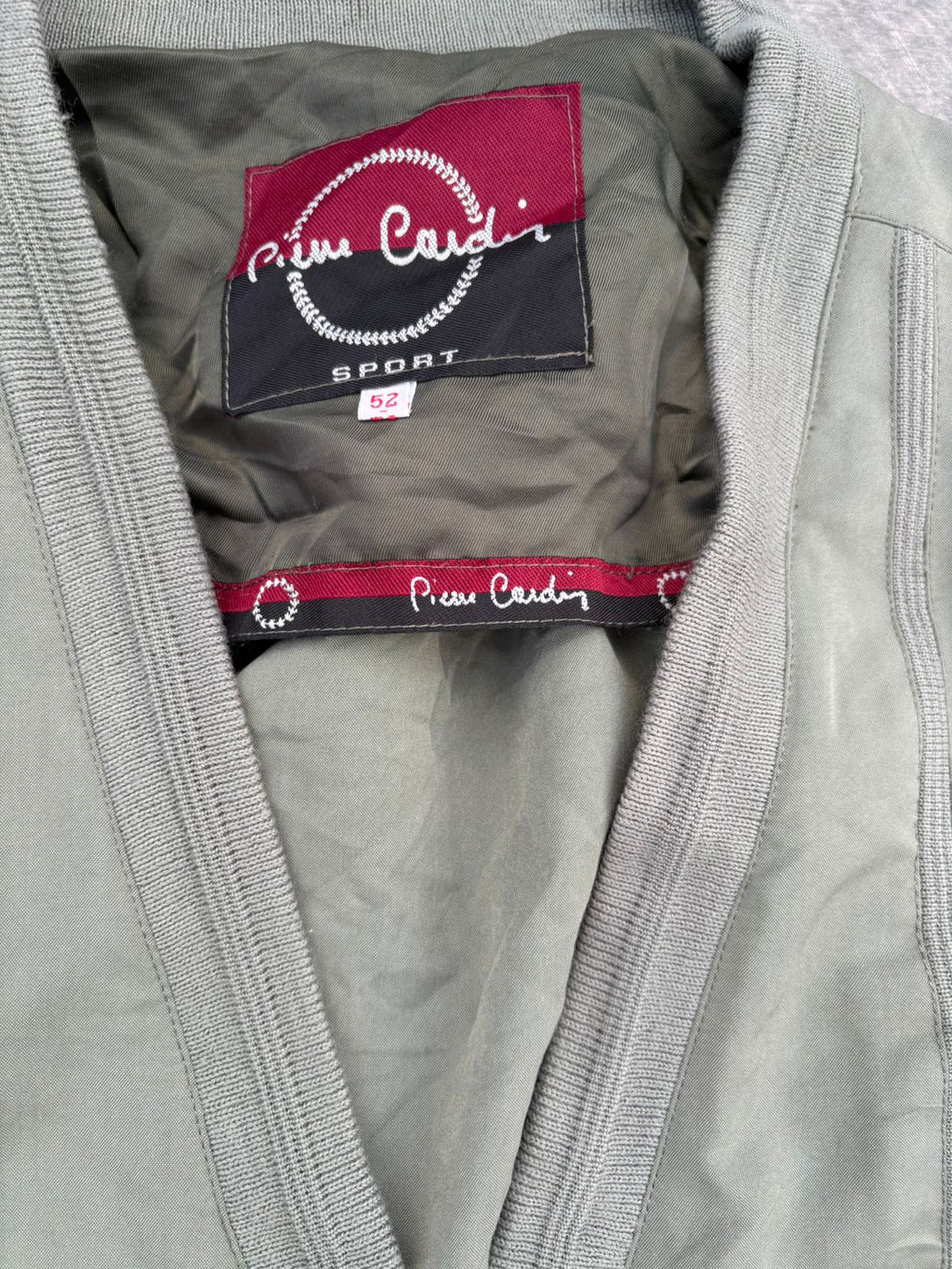 Green Pierre Cardin Sport bomber jacket