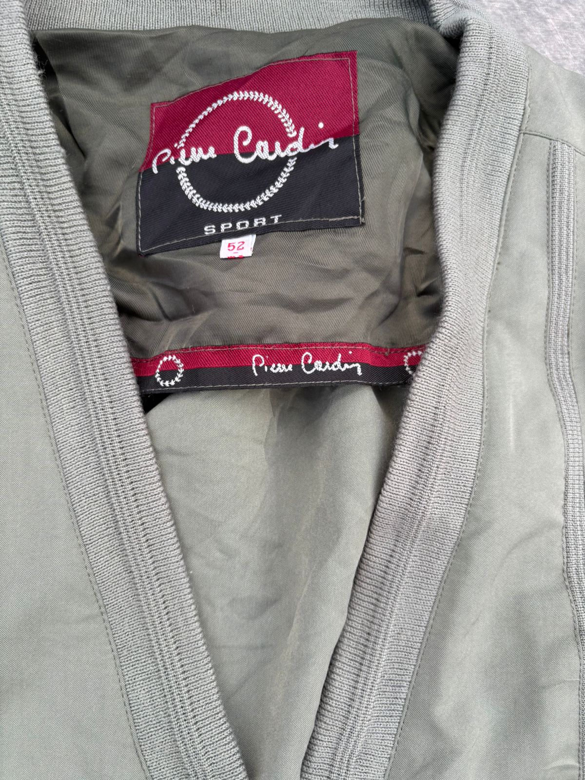 Green Pierre Cardin Sport bomber jacket