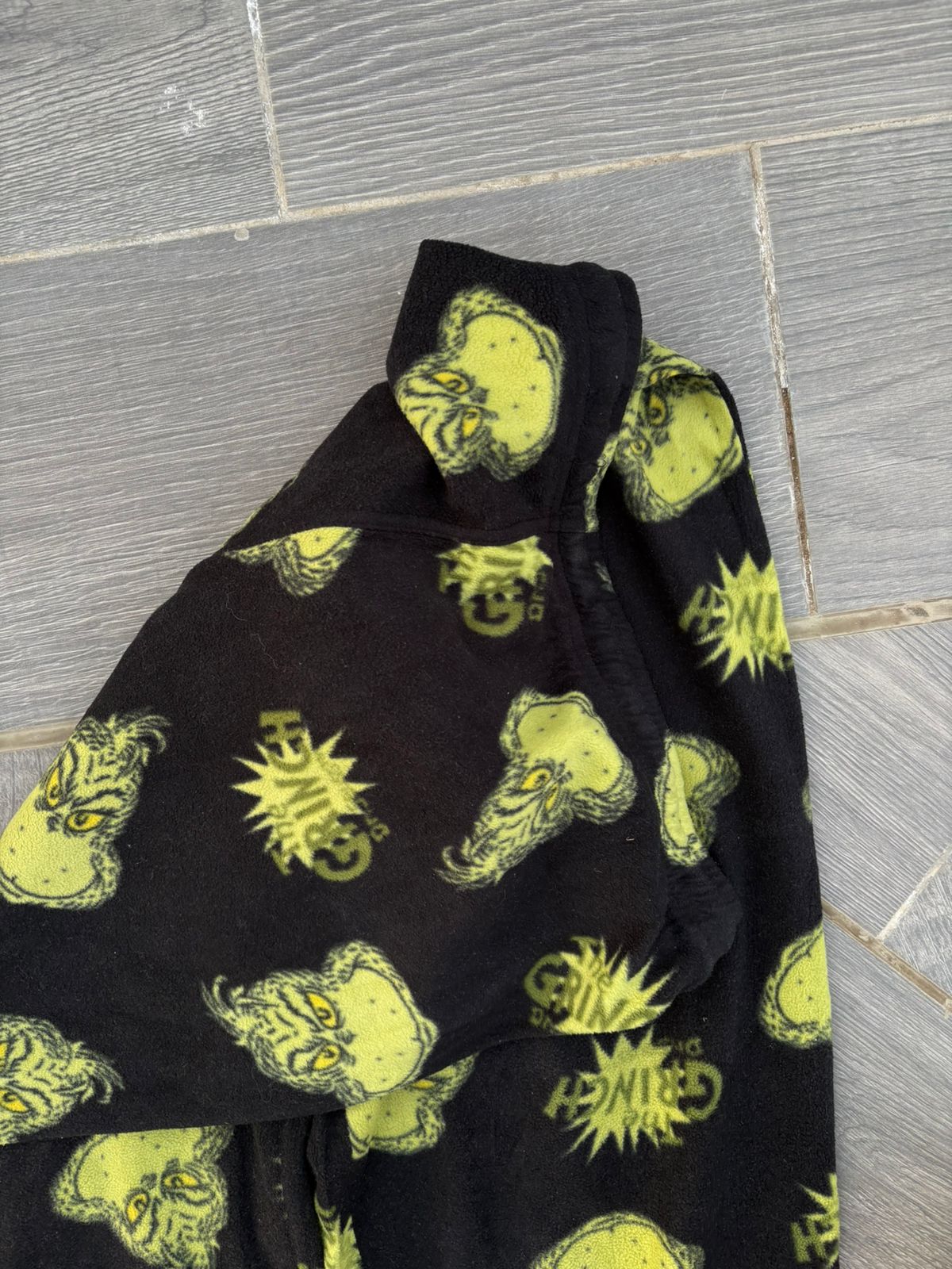 Grinch character pajama pants