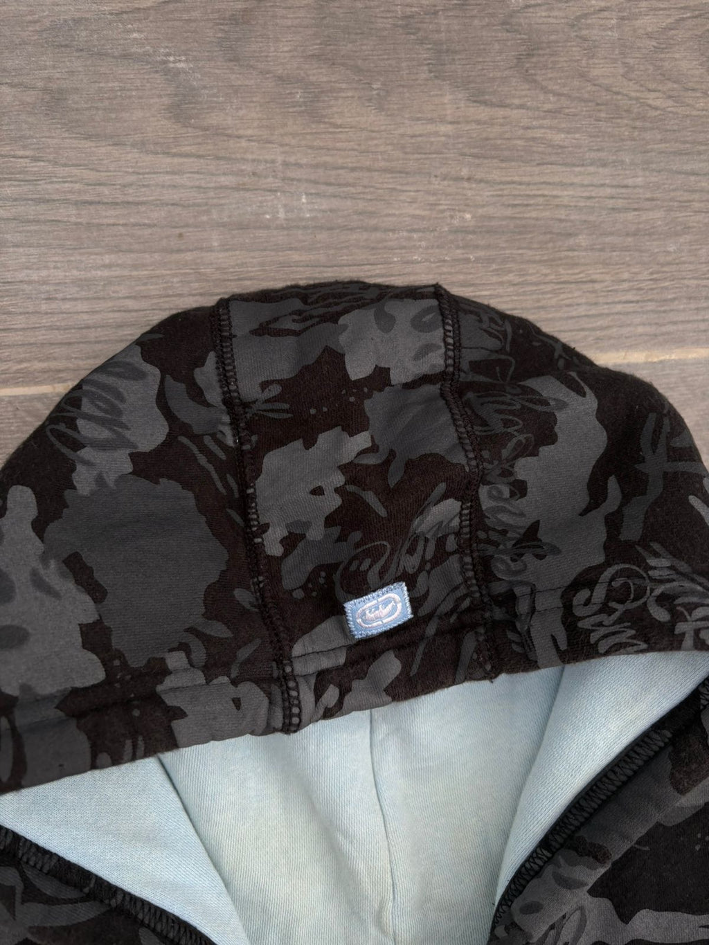 Vintage y2k full-zip hoodie