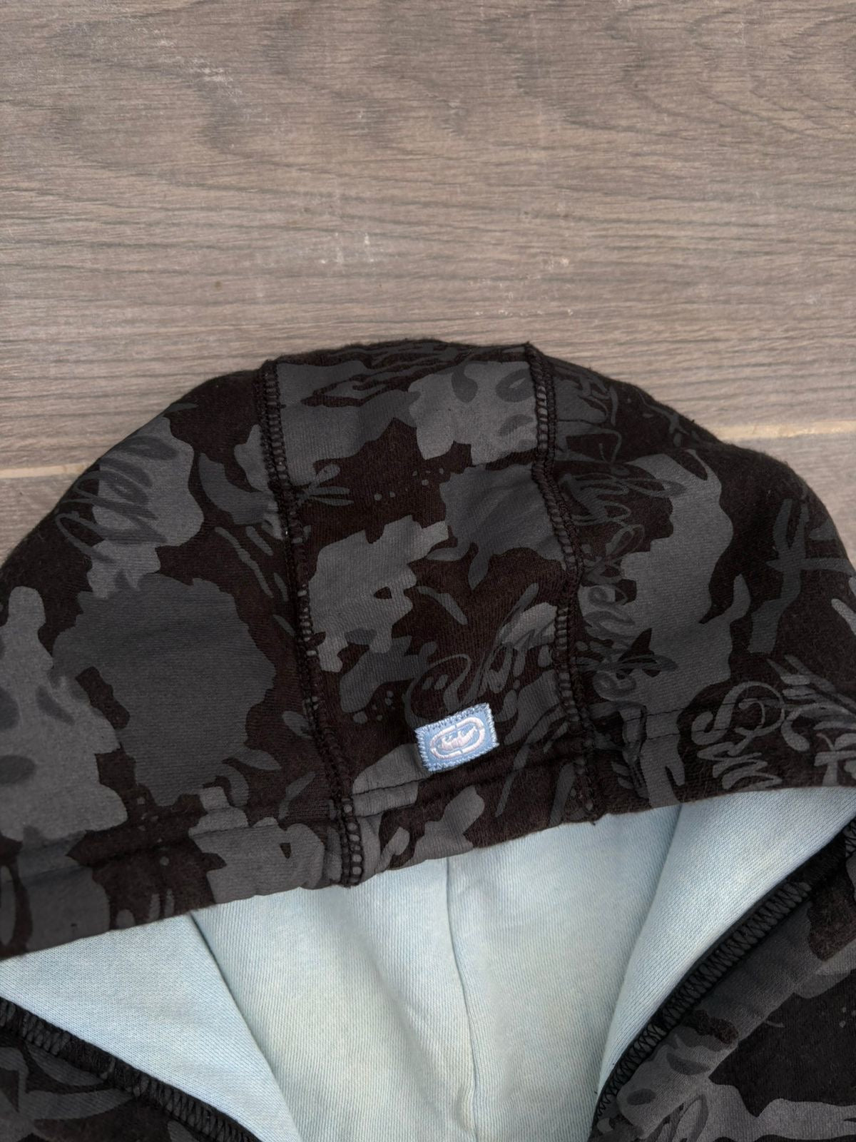 Vintage y2k full-zip hoodie