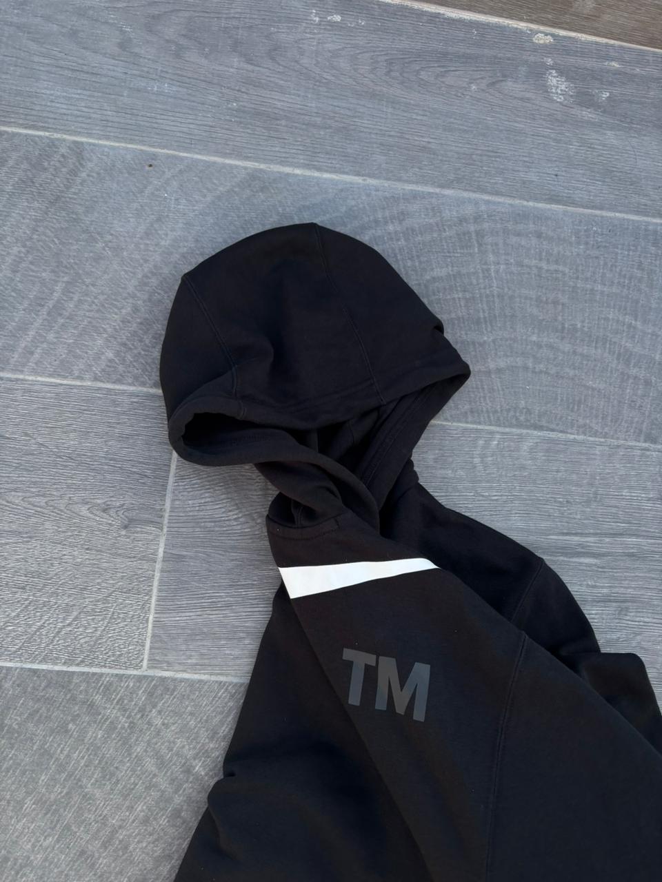 black Nike Sportswear Swoosh  hoodie