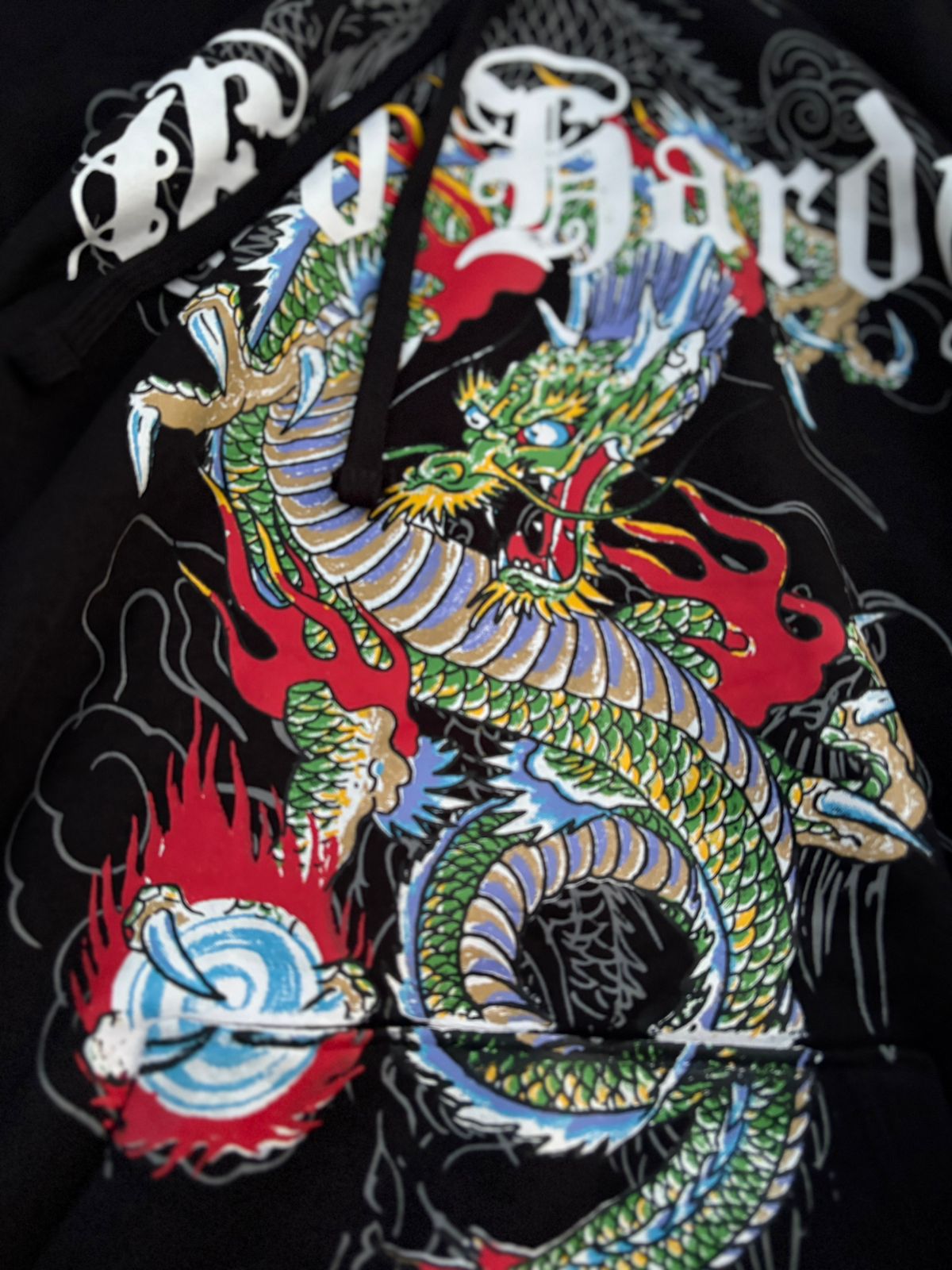 Ed Hardy Japan Dragon Pullover Hoodie