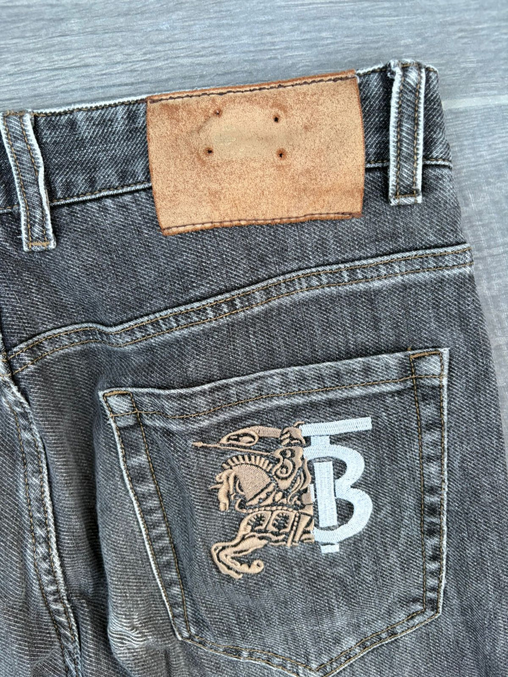 Burberry grey jeans