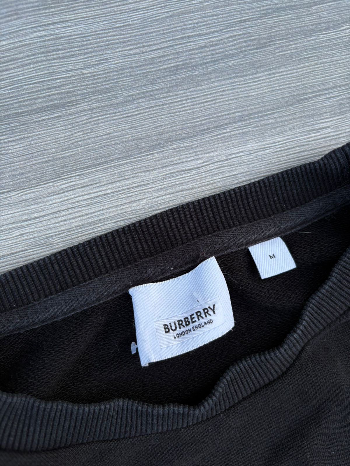 Burberry Black Albany Sweatshirt