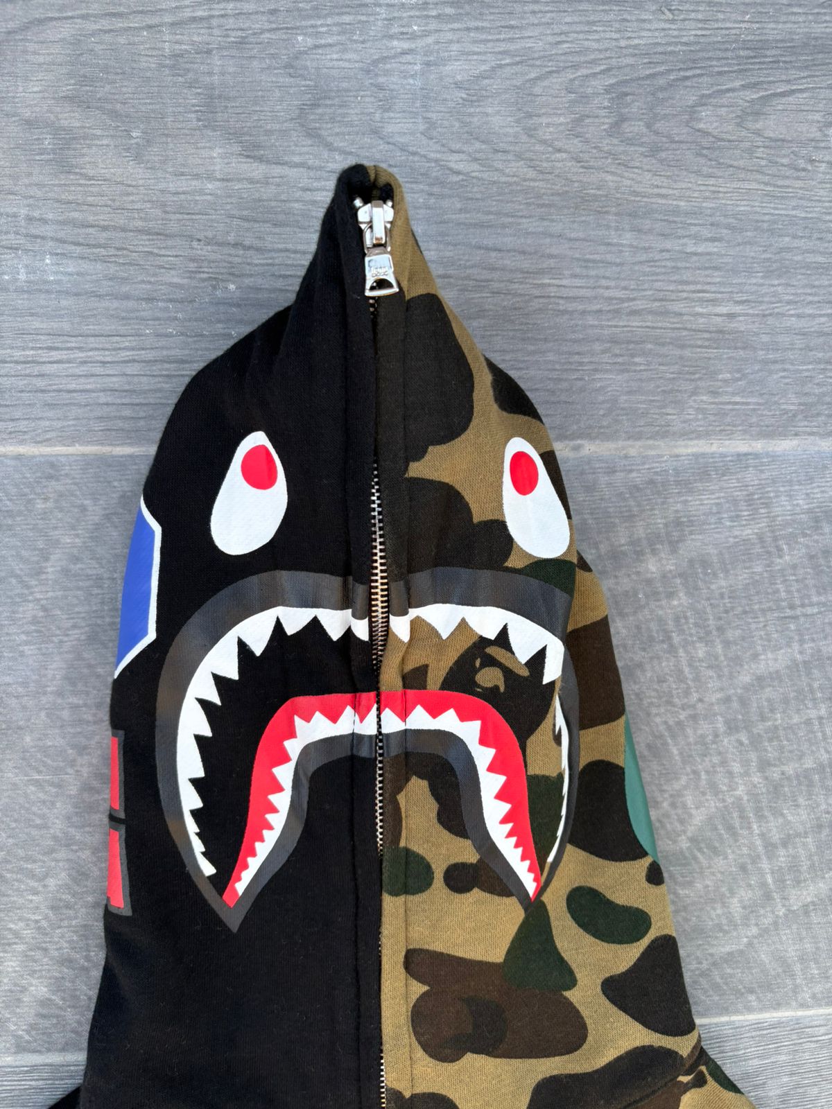 BAPE Color Camo hoodie