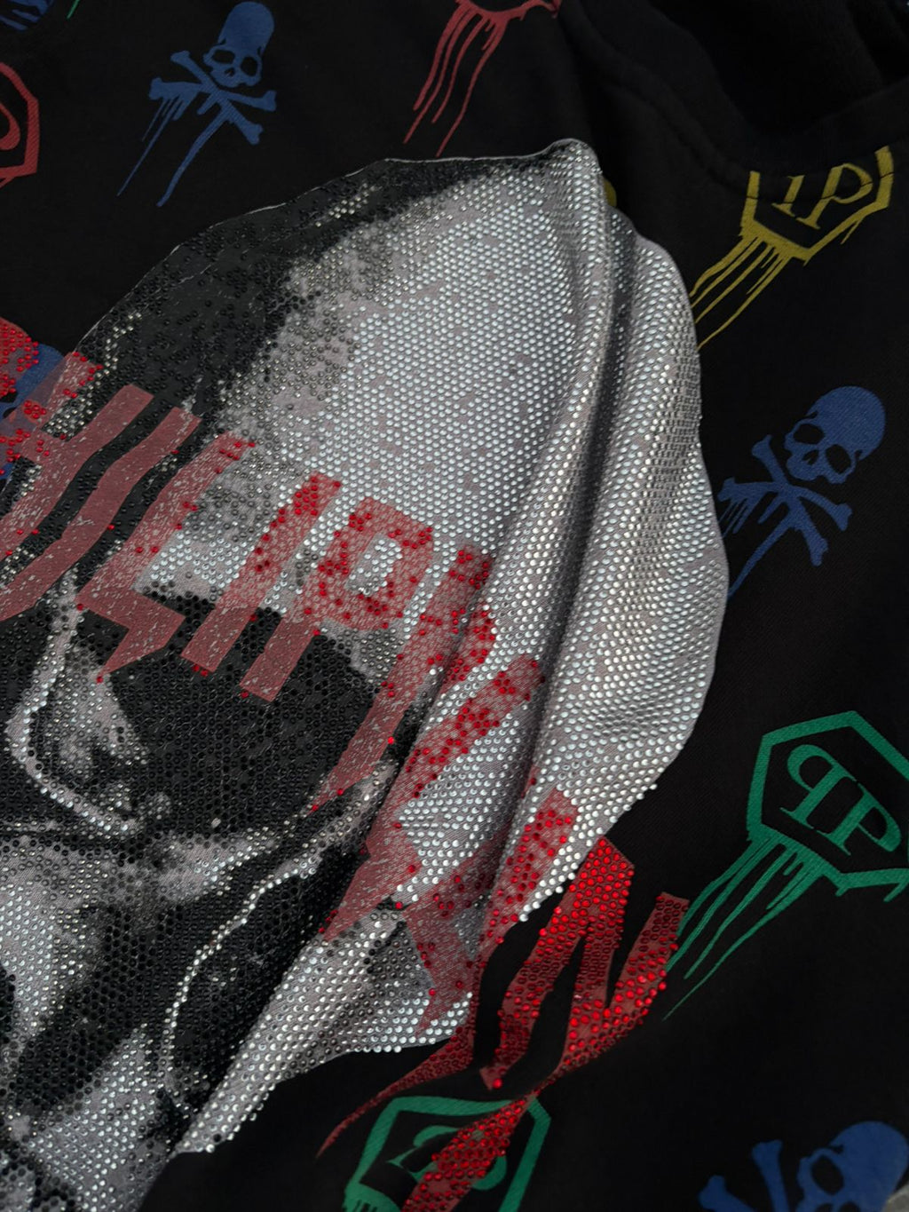 Philipp Plein Skull and Plein sweatshirt