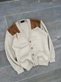 GUY de BERAC beige cardigan