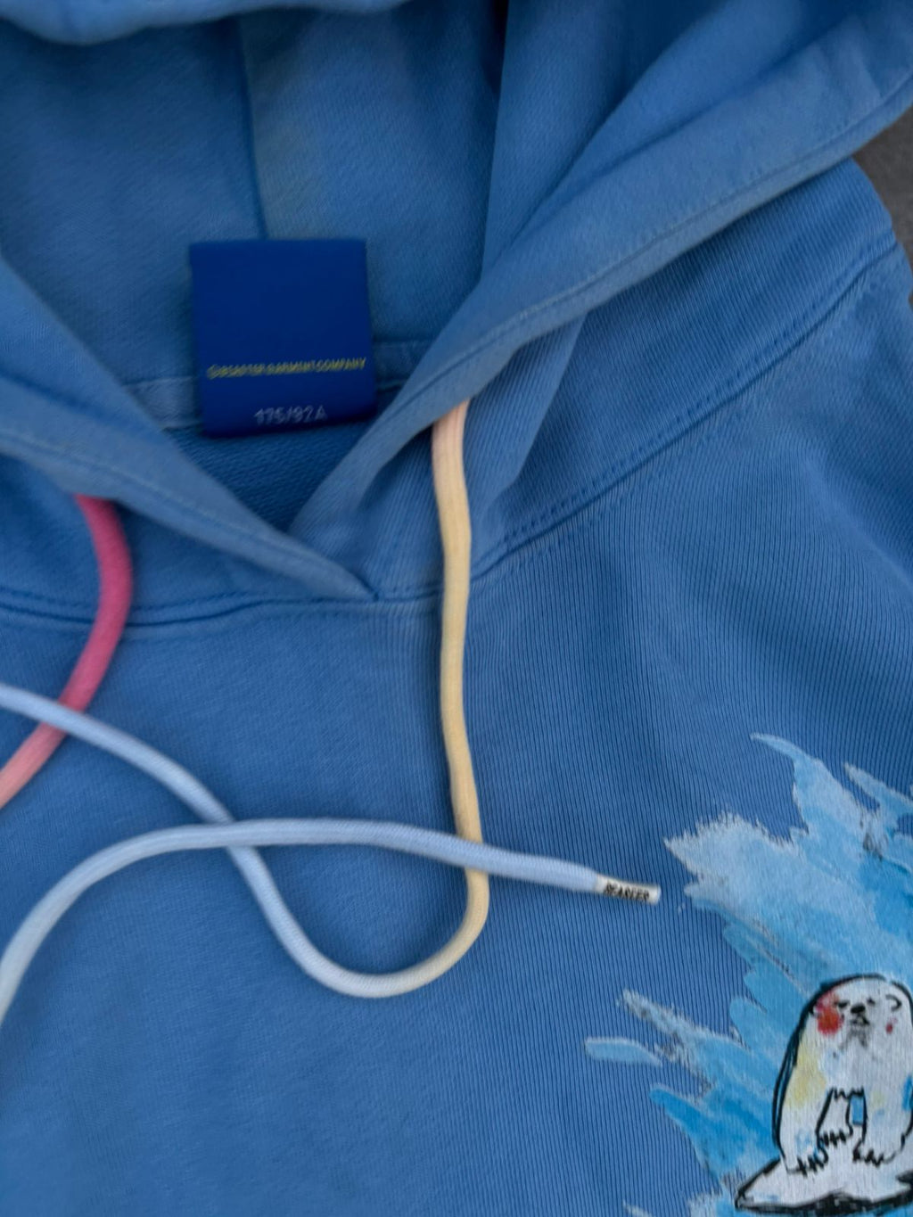 blue Beaster streetwear hoodie