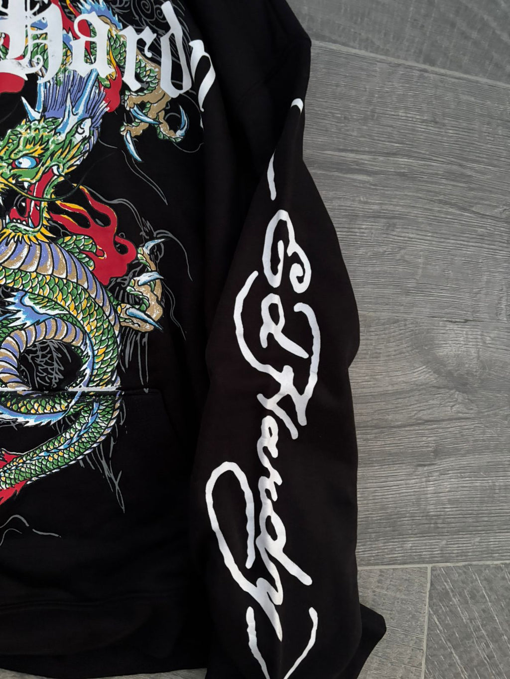 Ed Hardy Japan Dragon Pullover Hoodie