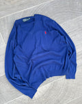 Blue Polo by Ralph Lauren V-neck sweater