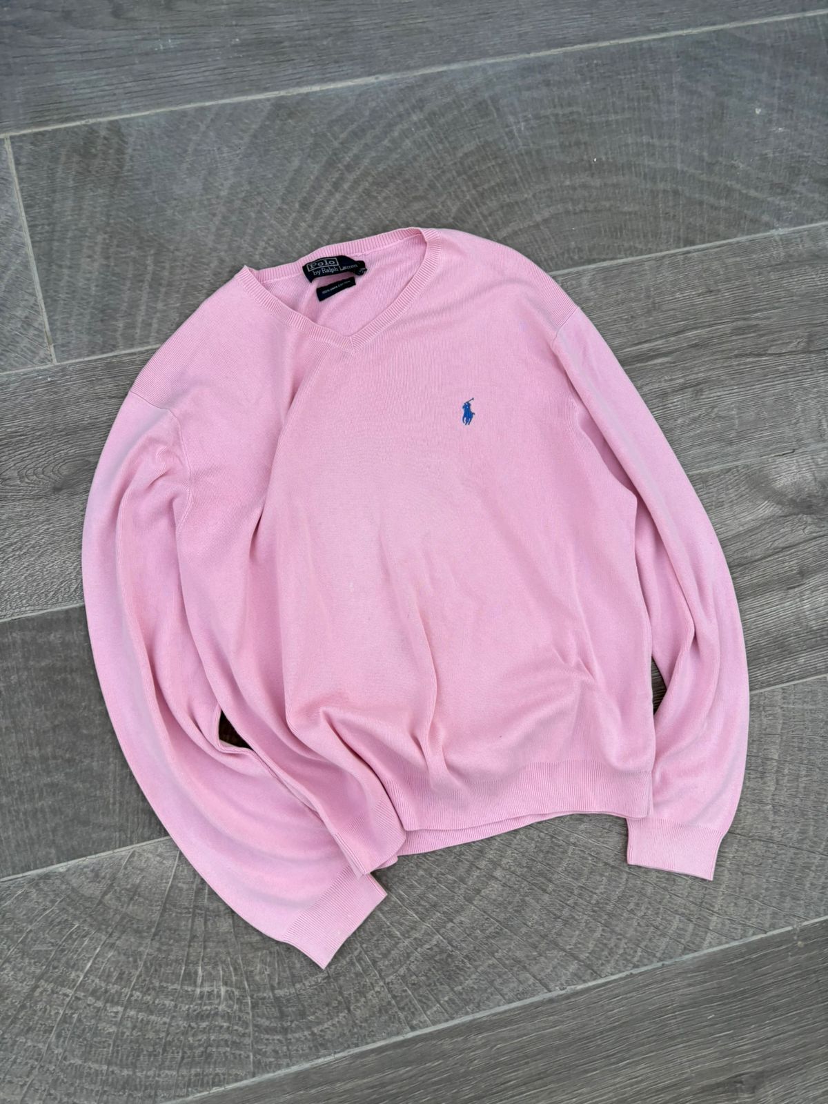 Polo Ralph Lauren pink V-neck sweater
