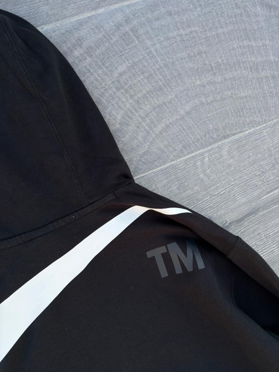 black Nike Sportswear Swoosh  hoodie