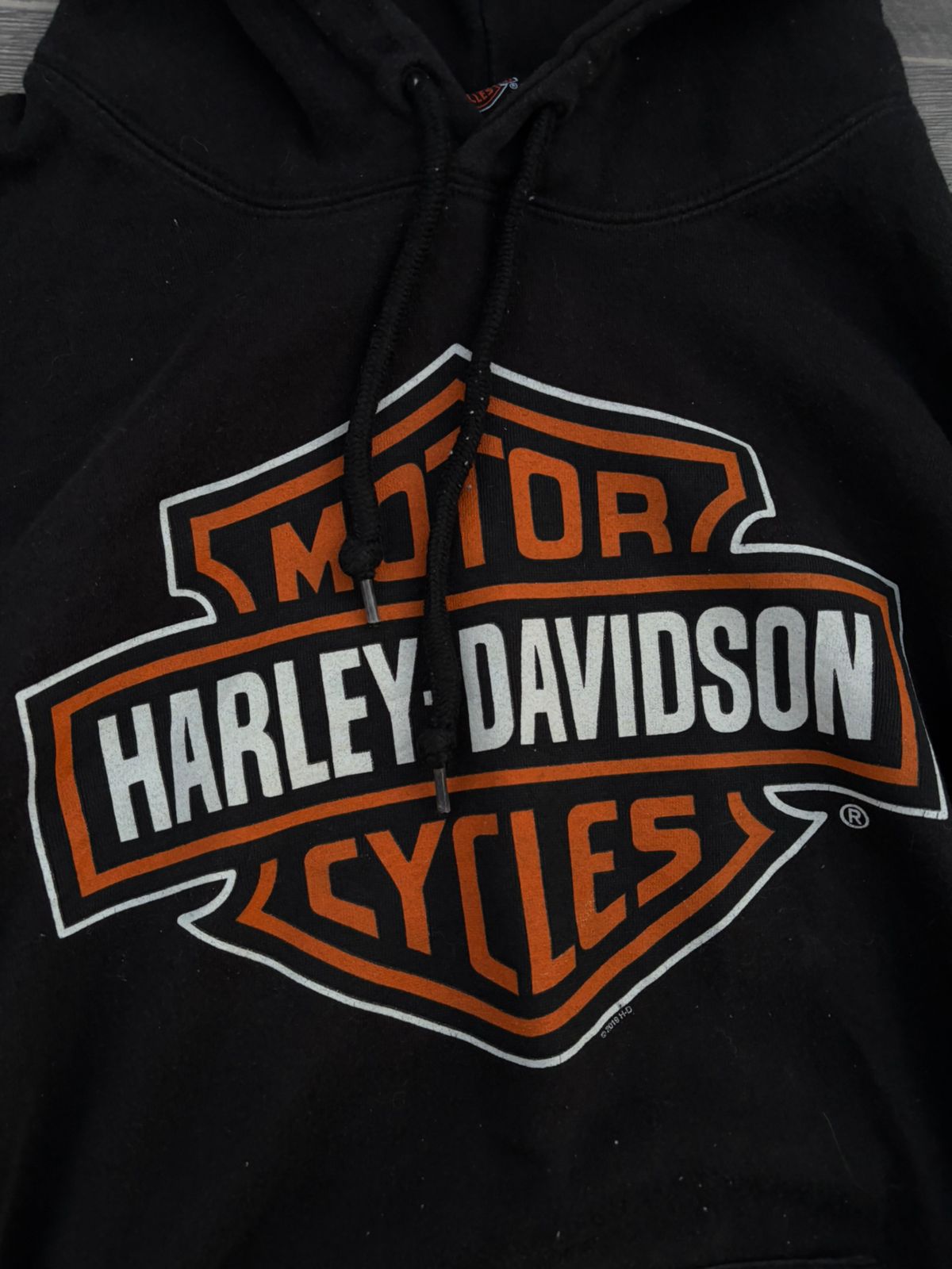 Harley-Davidson Bar Shield logo pullover hoodie