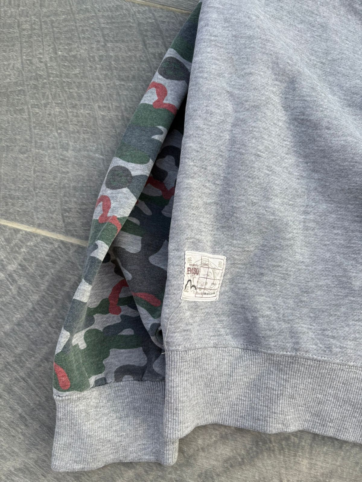 Evisu X Hugo Camo Pullover Hoodie