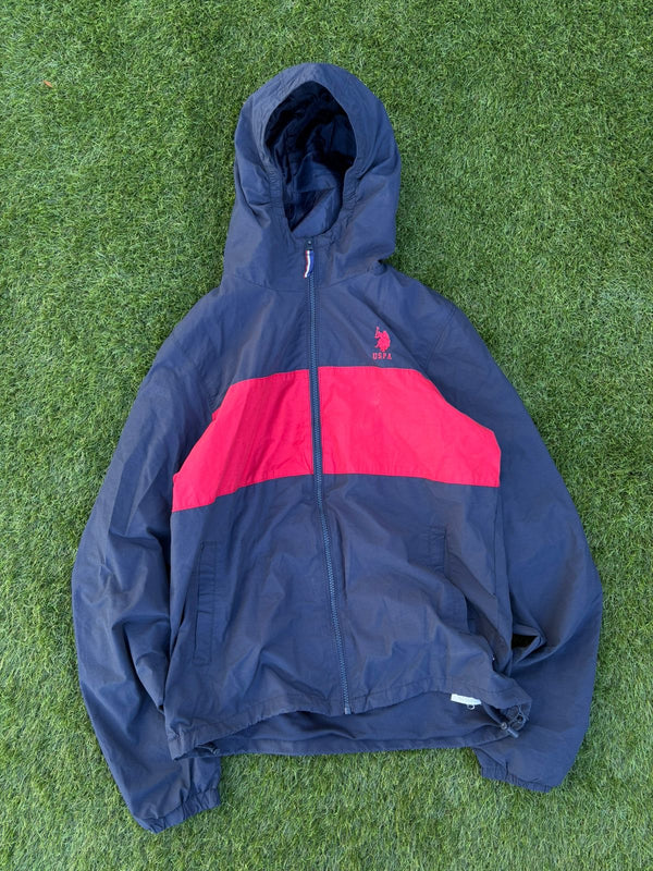 U.S. Polo Assn.navy jacket
Size:small