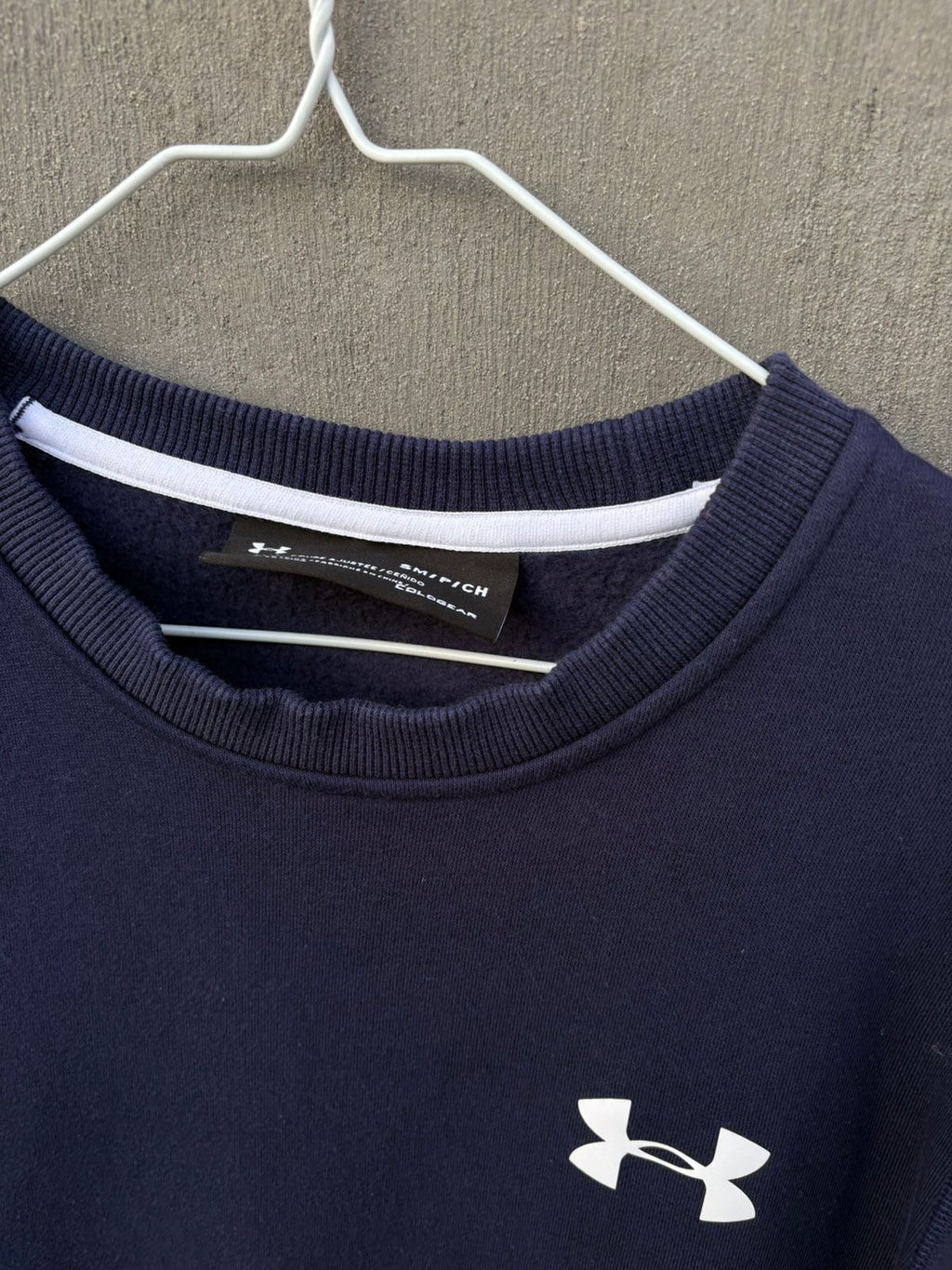 midnight navy Under Armour sweatshirt