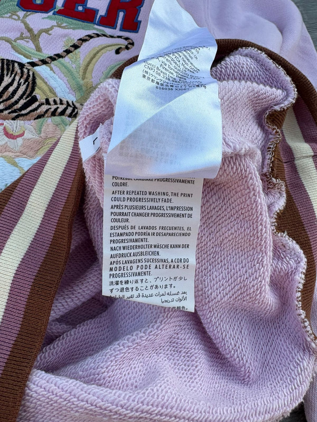 Gucci Tiger sweatshirt