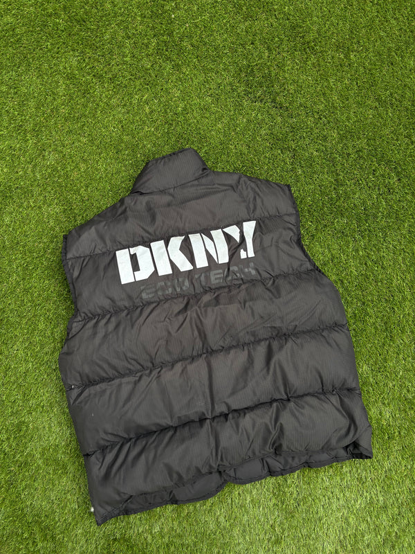 black DKNY vest