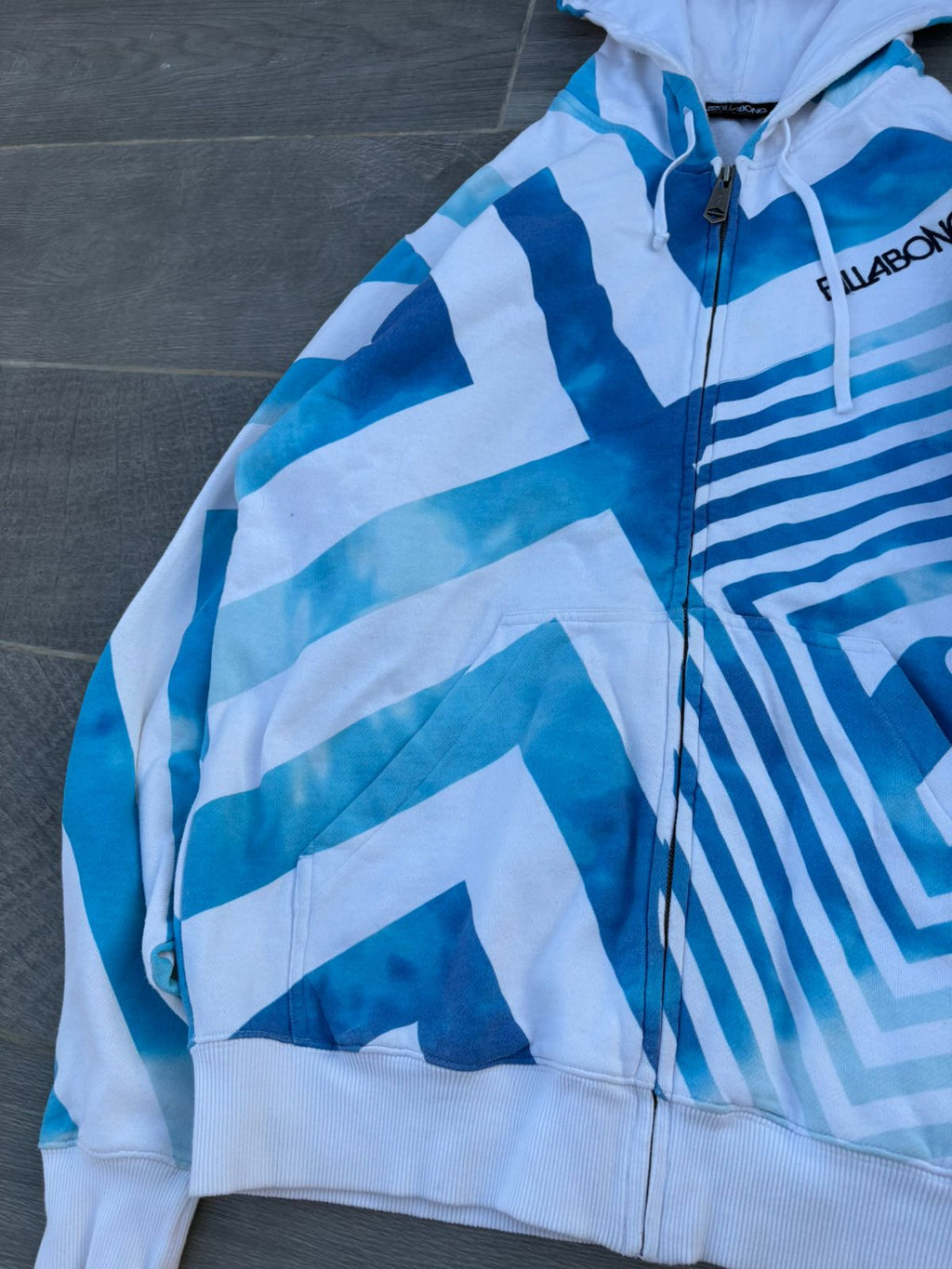 vintage 90s Billabong zip up hoodie