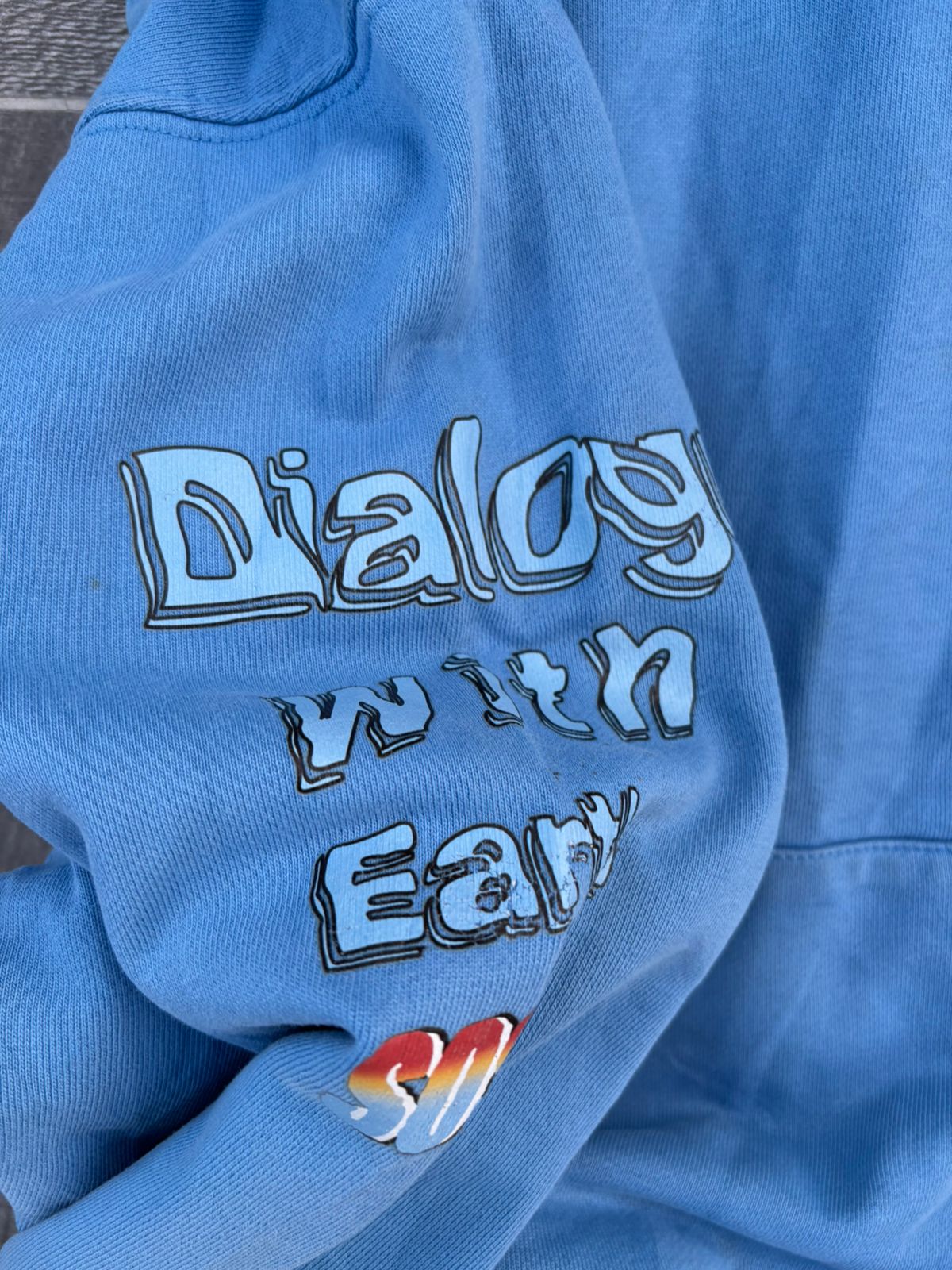 blue Beaster streetwear hoodie