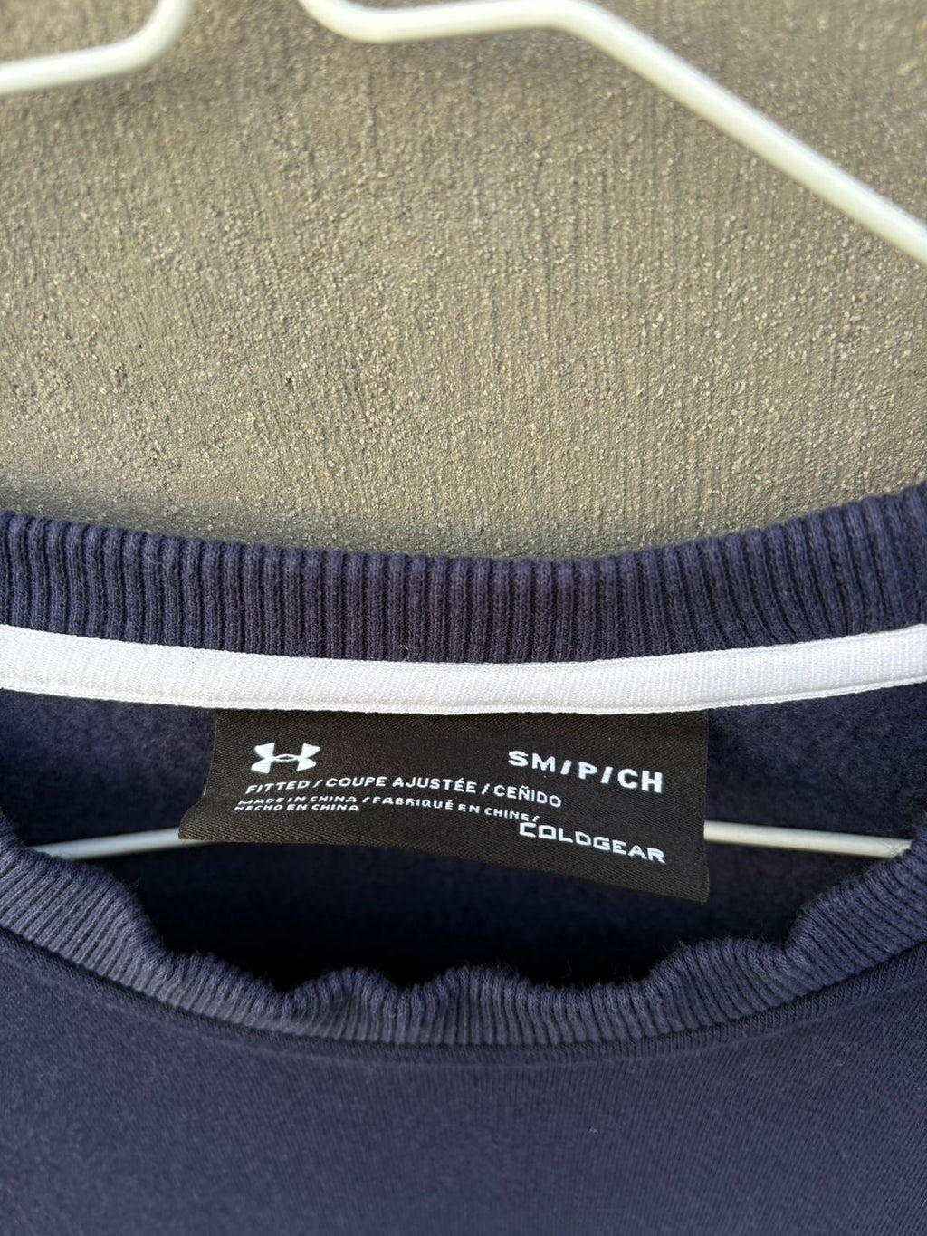 midnight navy Under Armour sweatshirt
