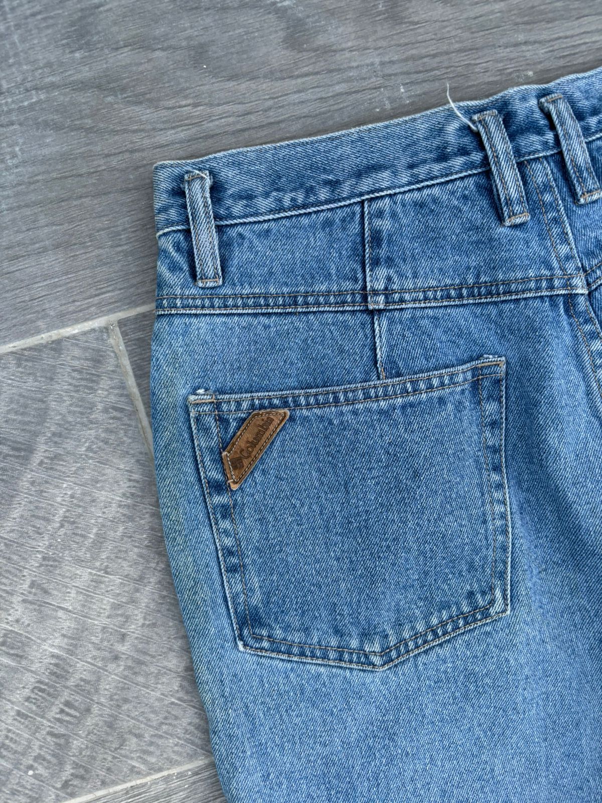 Columbia sky blue jeans