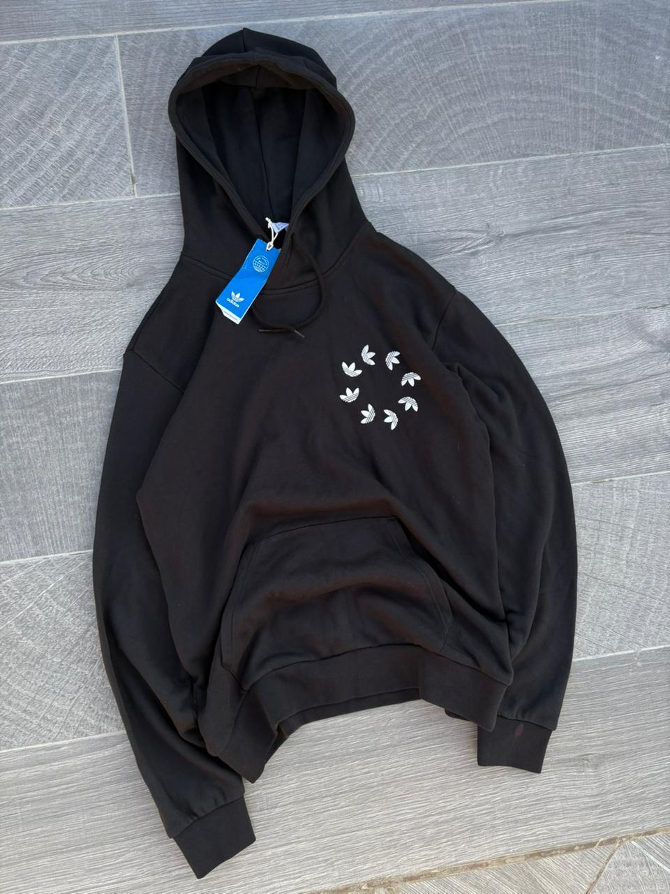 Black Adidas Adicolor Spinner Hoodie